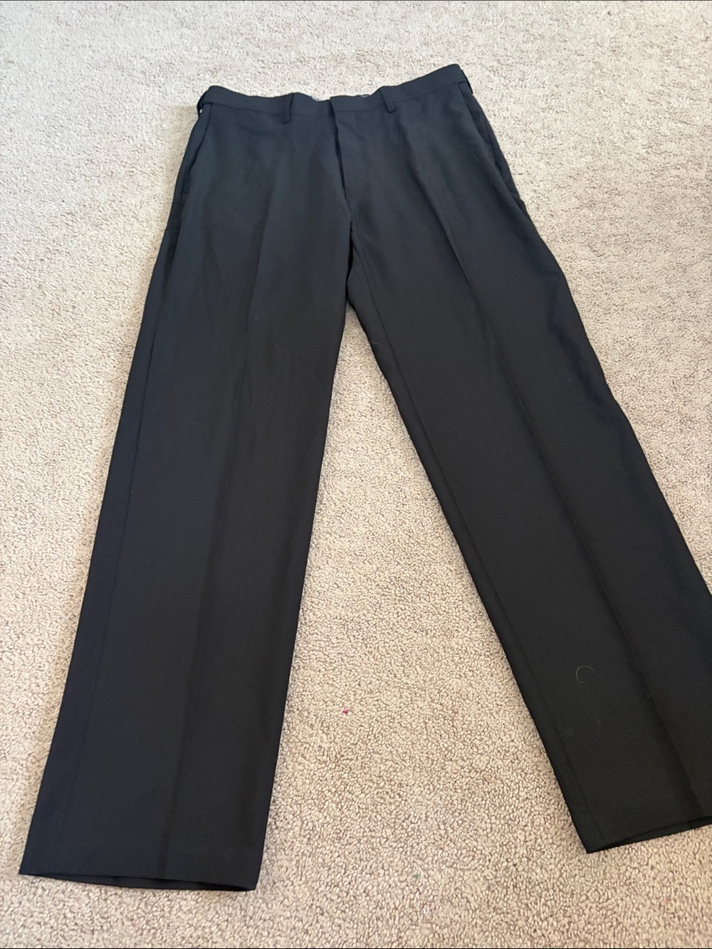 Haggar Men's Black Dress Slacks